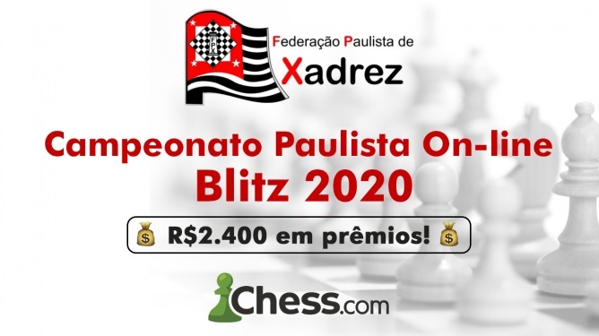 GM ALEXANDR FIER CAMPEÃO PAULISTA ON-LINE DE BLITZ 2020 – Clube de Xadrez